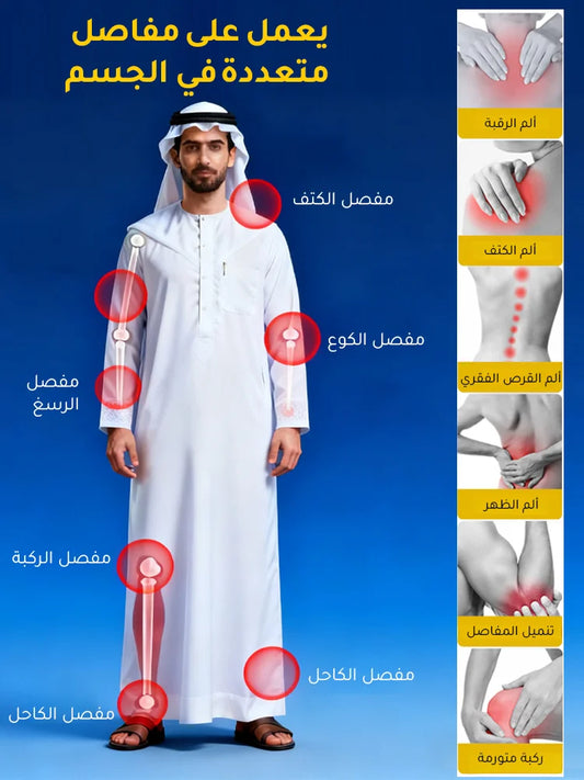مرهم لعلاج التهاب أوتار المعصم وإجهاد عضلات أسفل الظهر