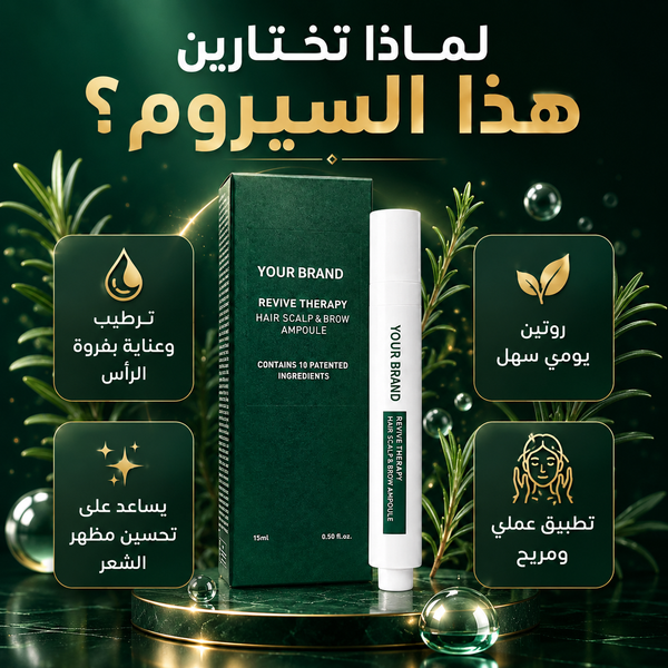 سيروم الشعر وفروة الرأس والحواجب